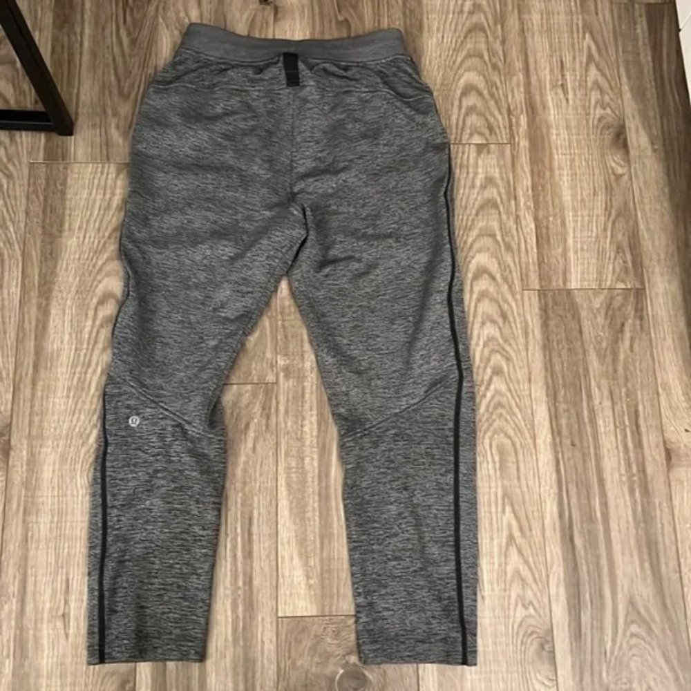 lululemon textured tech pant - HEMMED Graphite Grey / Vapor